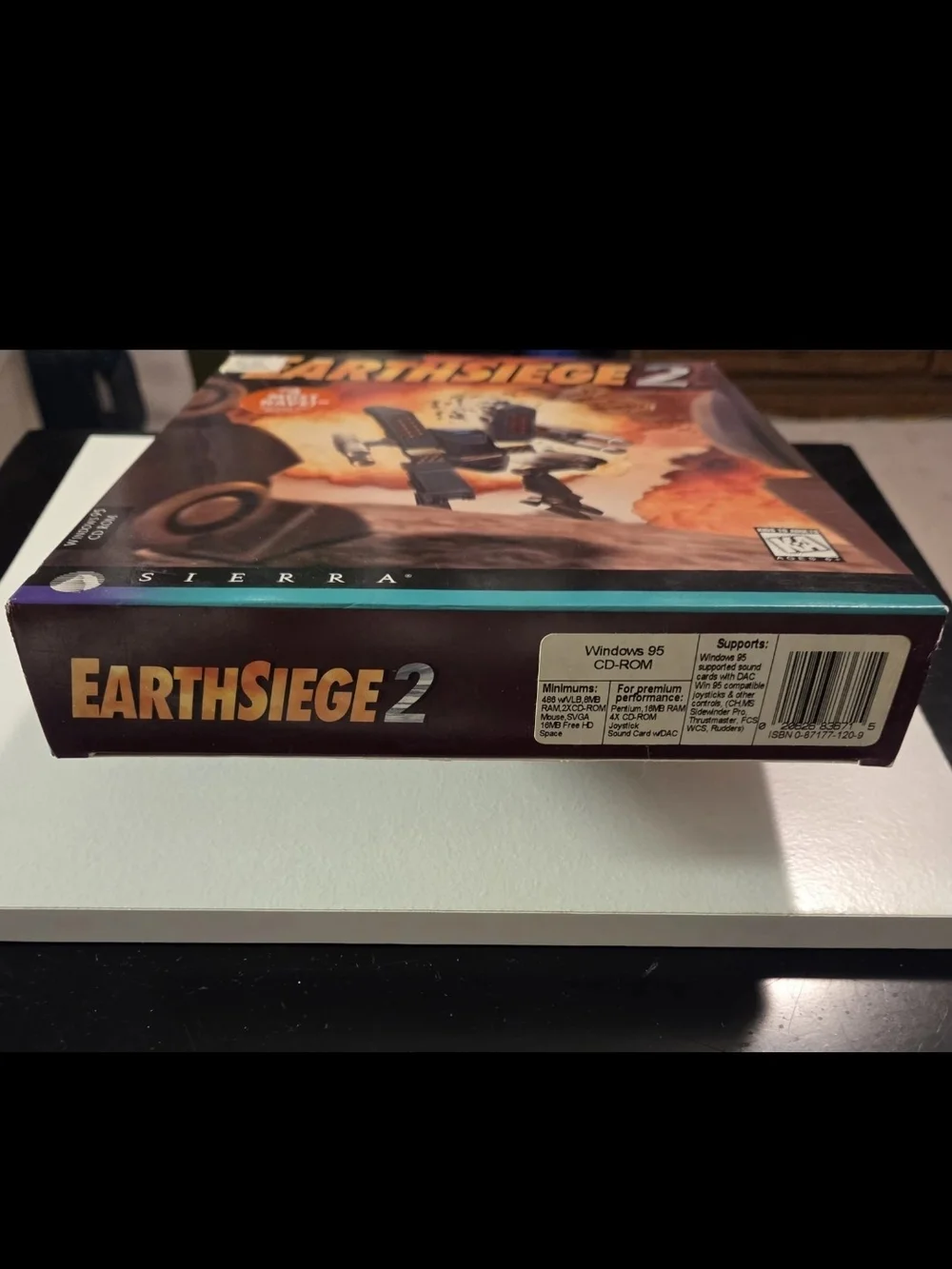 Earth Siege 2 PC Big Box Game Windows 1995 CD ROM